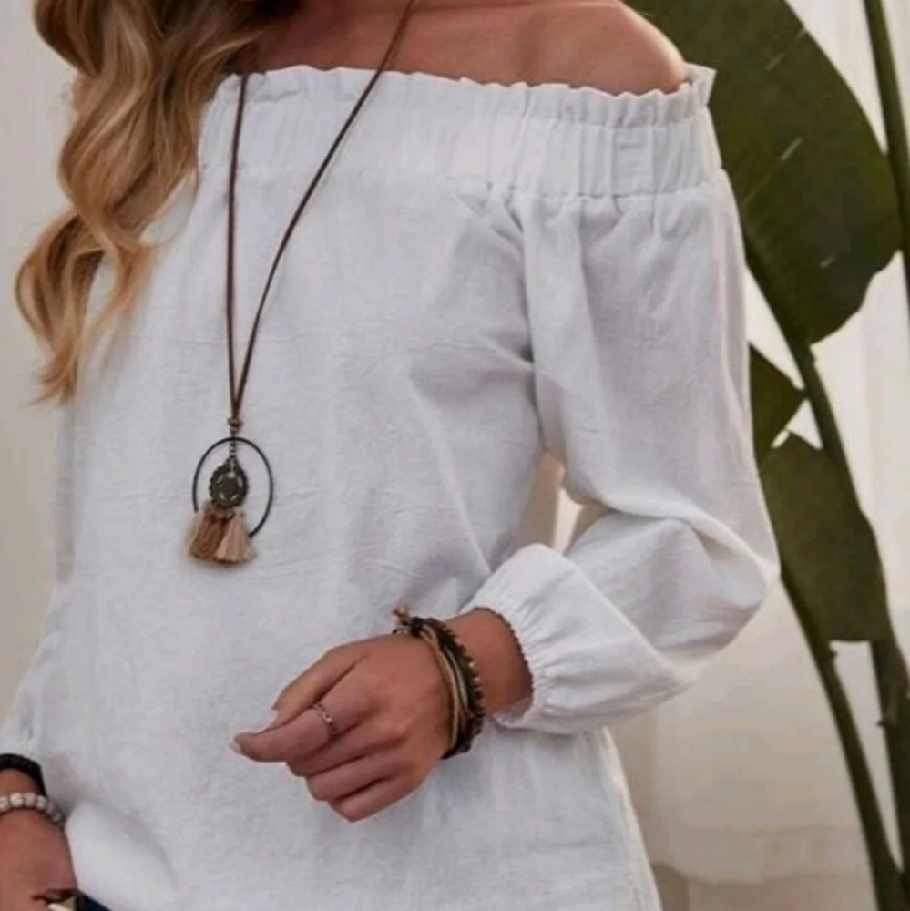 Off-shoulder top - Picture 7 of 7